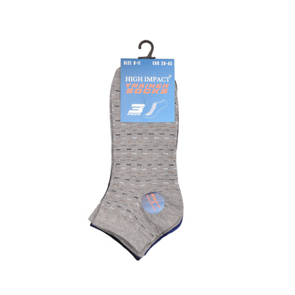 Mens Trainer Socks - Multi-Fleck Pattern (12 Pairs)