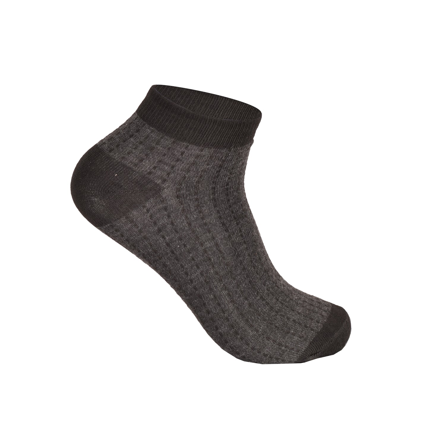 Mens Trainer Socks - Mixed Geometric Pattern (12 Pairs)