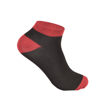 Mens Trainer Socks - Assorted Heel (12 Pairs)