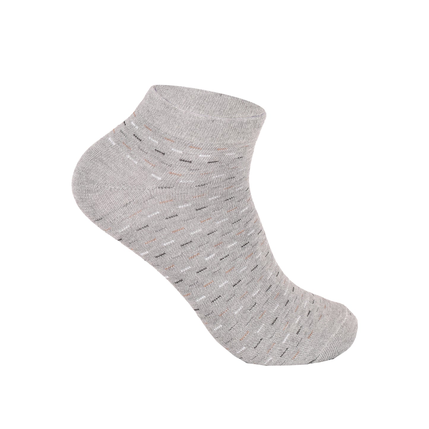 Mens Trainer Socks - Stitch Effect Pattern (12 Pairs)