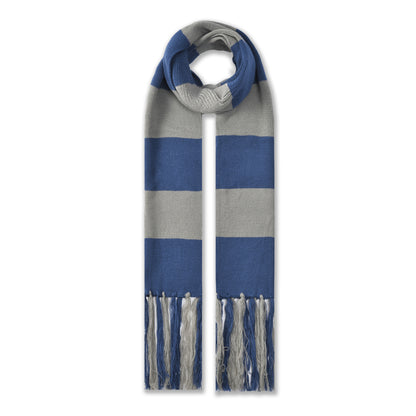 Mens Supersoft Luxury Knitted Scarves with tassels - Wizard Stripes