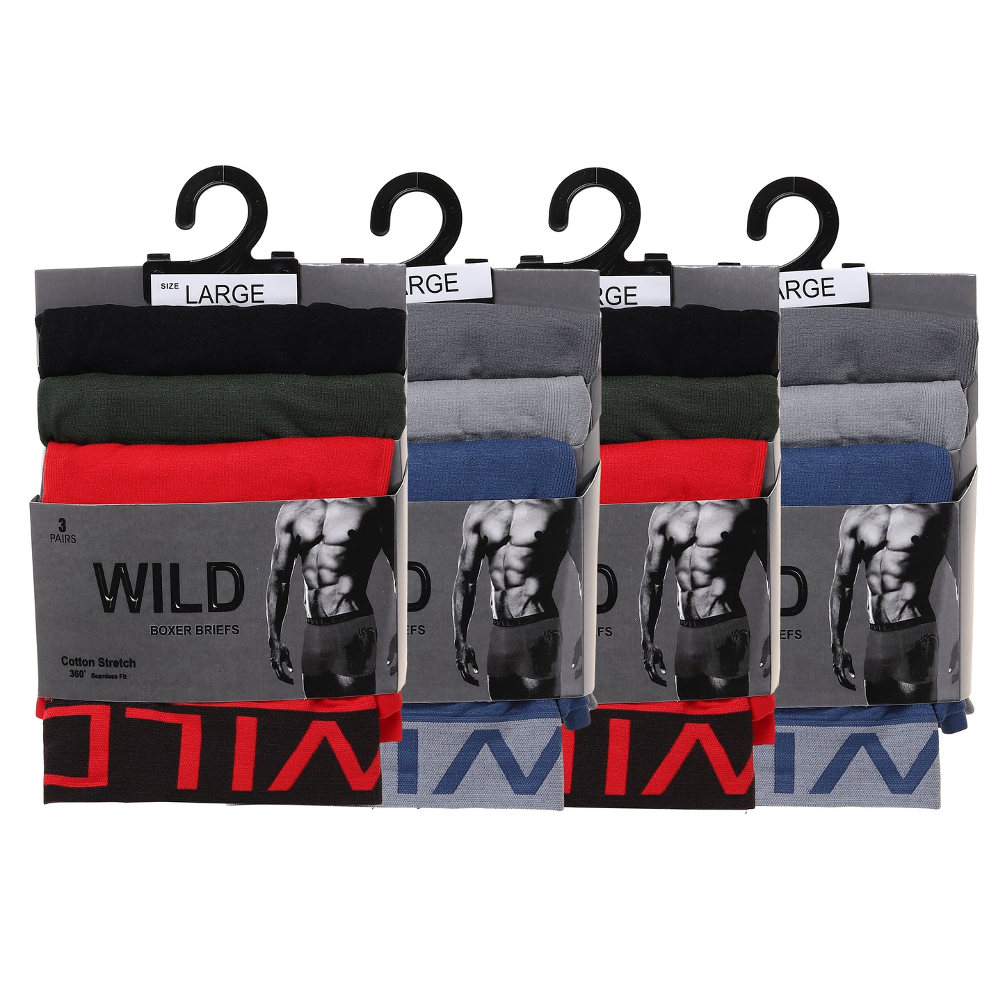 WILD Seamless Boxer Shorts