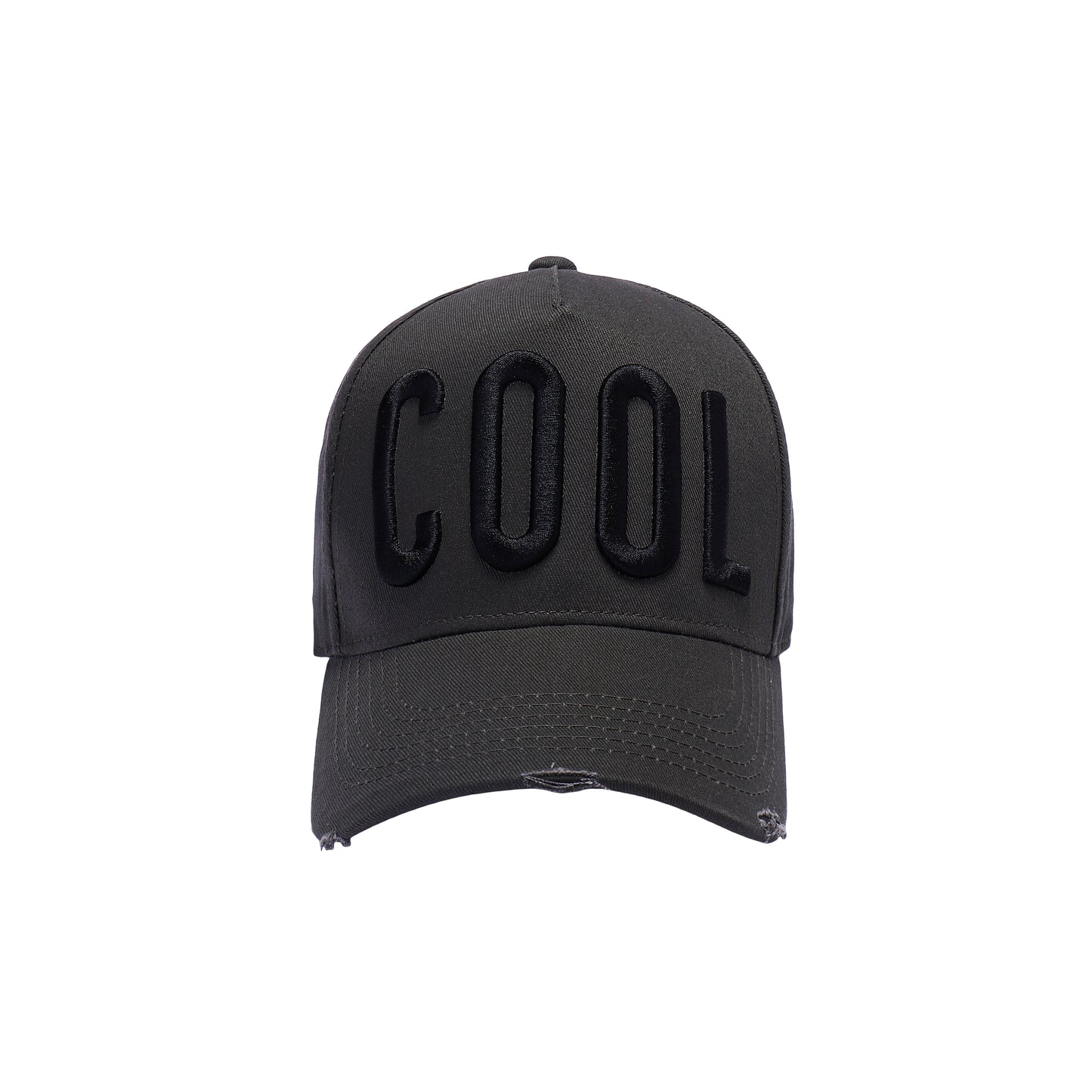 COOL Distressed Embroidered Baseball Caps