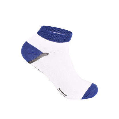 Mens Trainer Socks - Contrast Panel Assorted (12 Pairs)