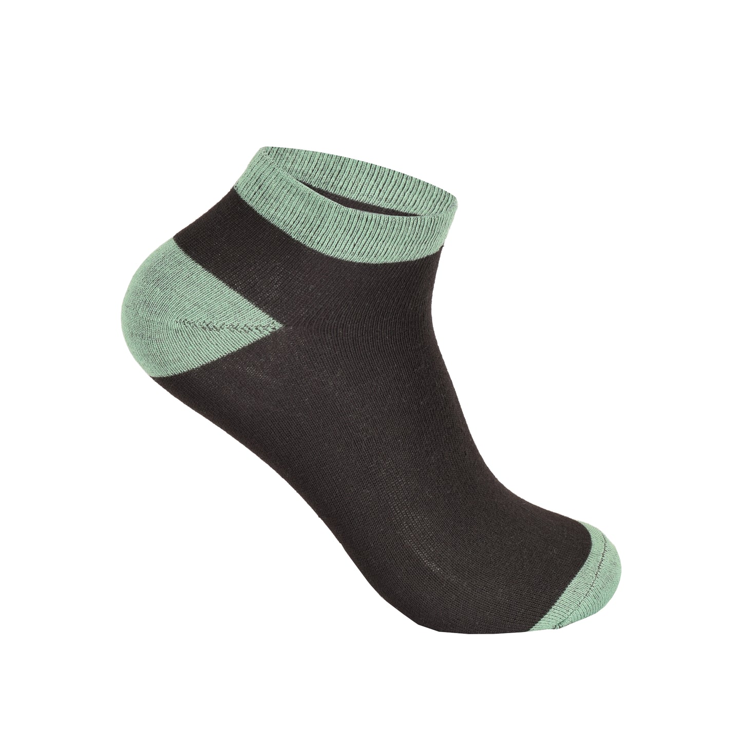 Mens Trainer Socks - Assorted Heel (12 Pairs)