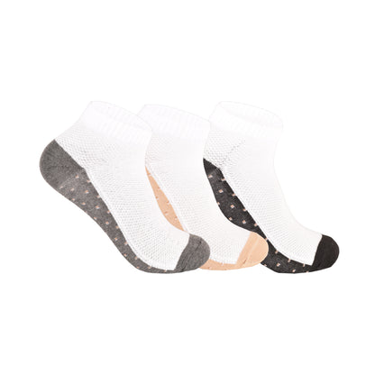 Mens Trainer Socks - Pin Dot Pattern (12 Pairs)