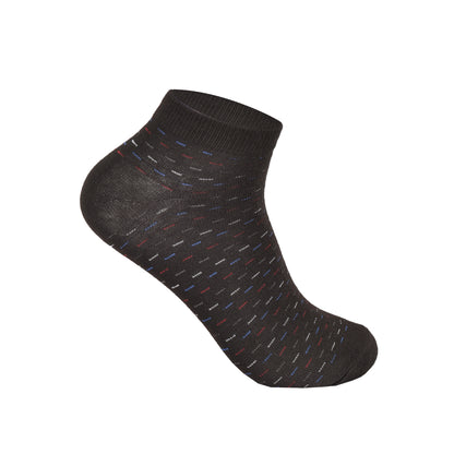 Mens Trainer Socks - Stitch Effect Pattern (12 Pairs)