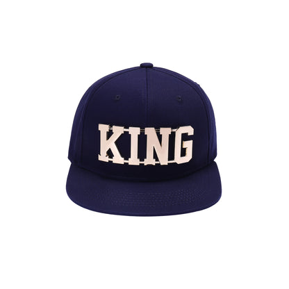 KING Gold Metal Logo Snapbacks