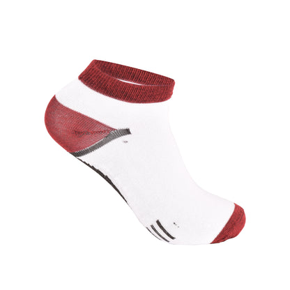 Mens Trainer Socks - Contrast Panel Assorted (12 Pairs)