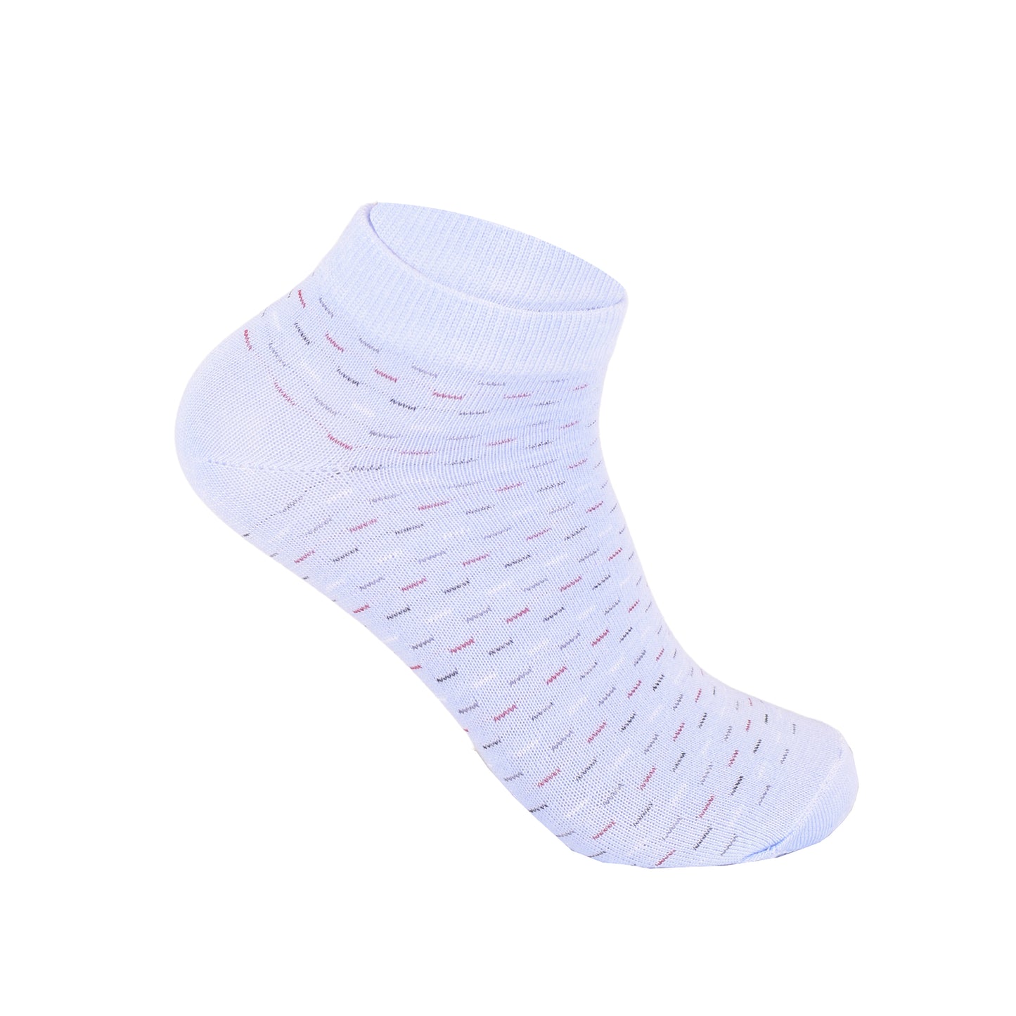 Mens Trainer Socks - Stitch Effect Pattern (12 Pairs)