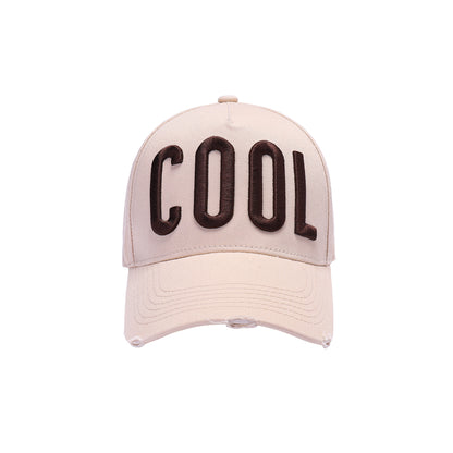 COOL Distressed Embroidered Baseball Caps