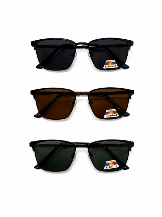 Polarized Modern Navigator Sunglasses - MSG-24 (12 Units)