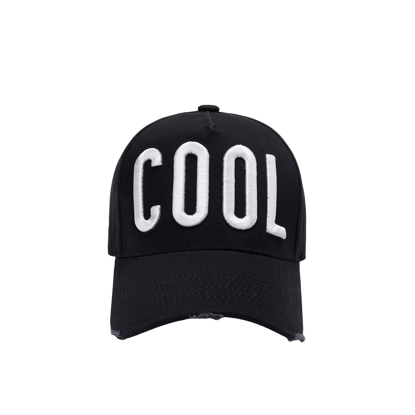 COOL Distressed Embroidered Baseball Caps