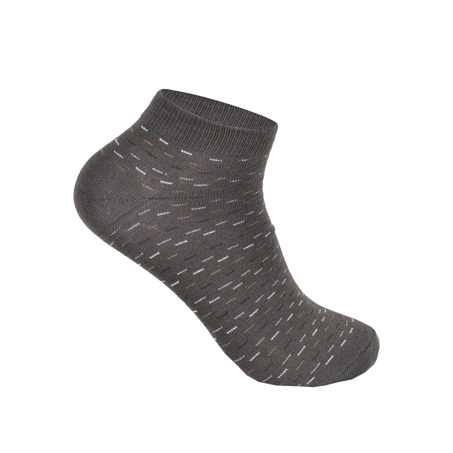 Mens Trainer Socks - Stitch Effect Pattern (12 Pairs)