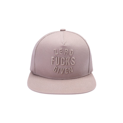 'Zero F**** Given' Embroidered Snapbacks