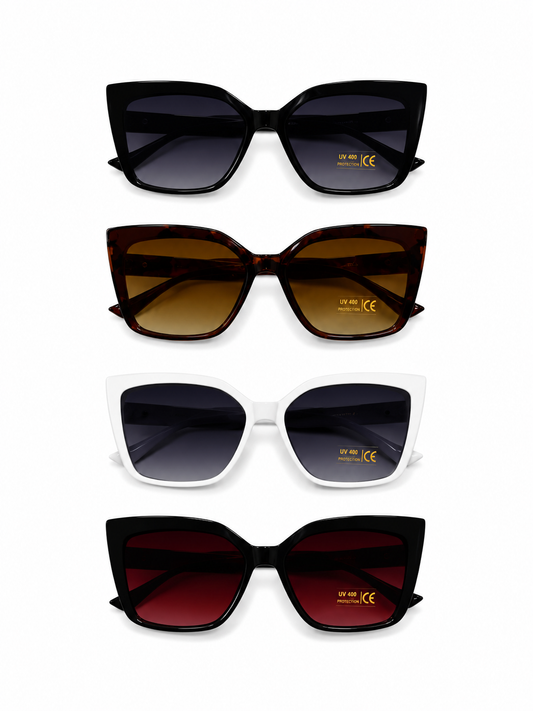 Modern Cat Eyed Sunglasses - LSG-20 (12 Units)