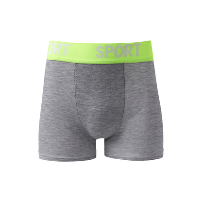 High Impact Men's Boxer Shorts with Neon Sport Waistband