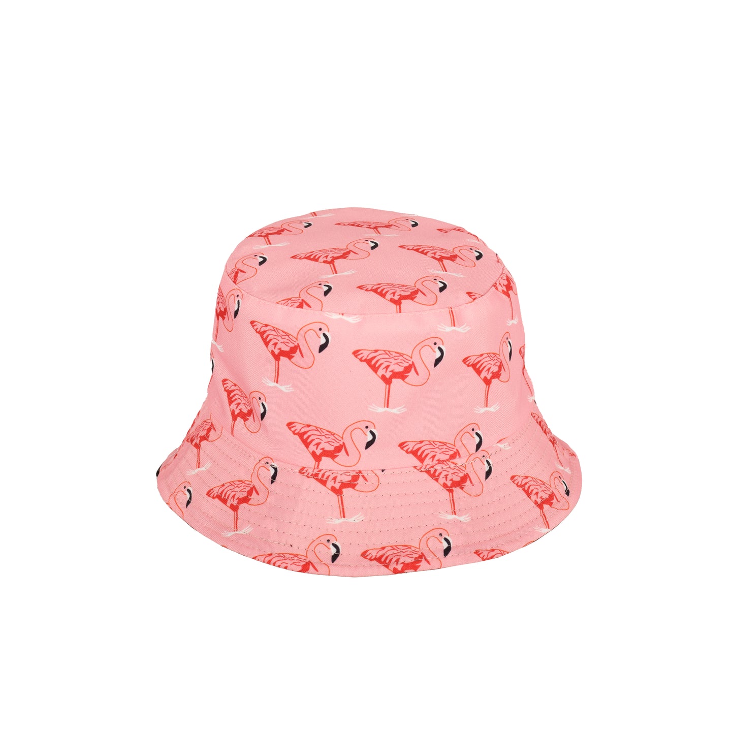 Reversible Flamingo Print Bucket Hat – Assorted Colours