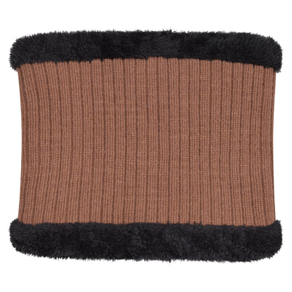 Knitted Hat & Neck Warmer Set - Style 2