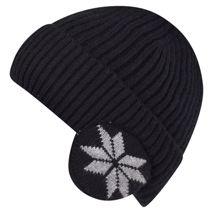 Knitted Hat & Neck Warmer Set - Style 3