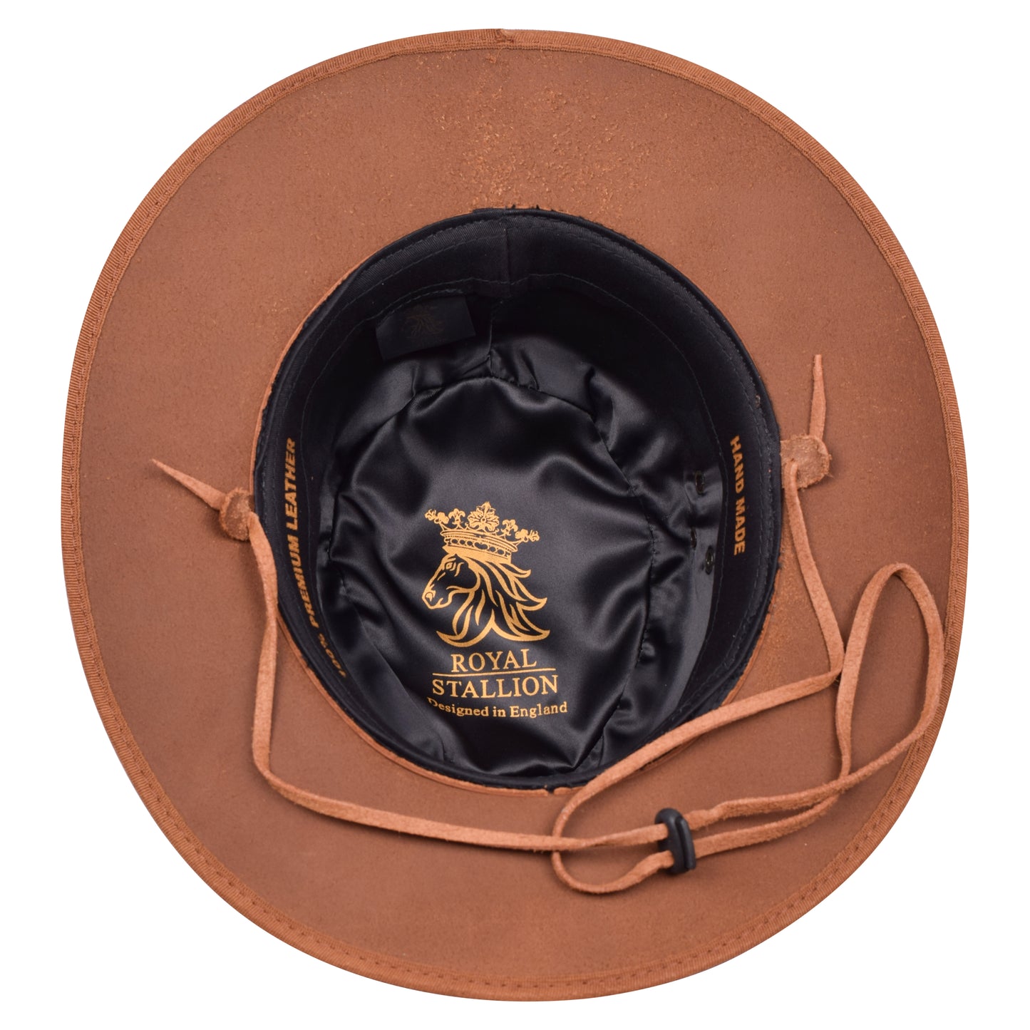 Genuine Leather Outback Cowboy Hat – Braided Band