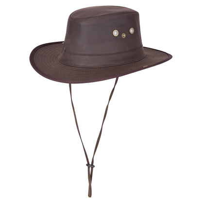 Genuine Leather Minimalist Outback Cowboy Hat