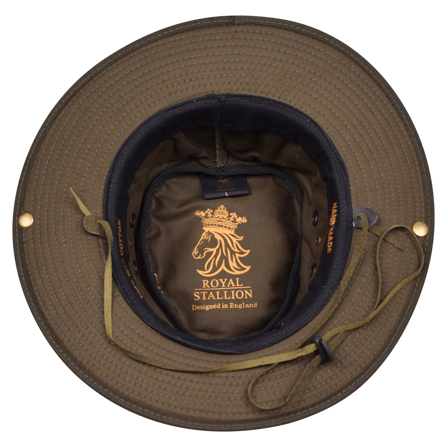 Genuine Leather Minimalist Outback Cowboy Hat