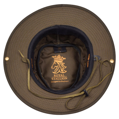 Genuine Leather Minimalist Outback Cowboy Hat