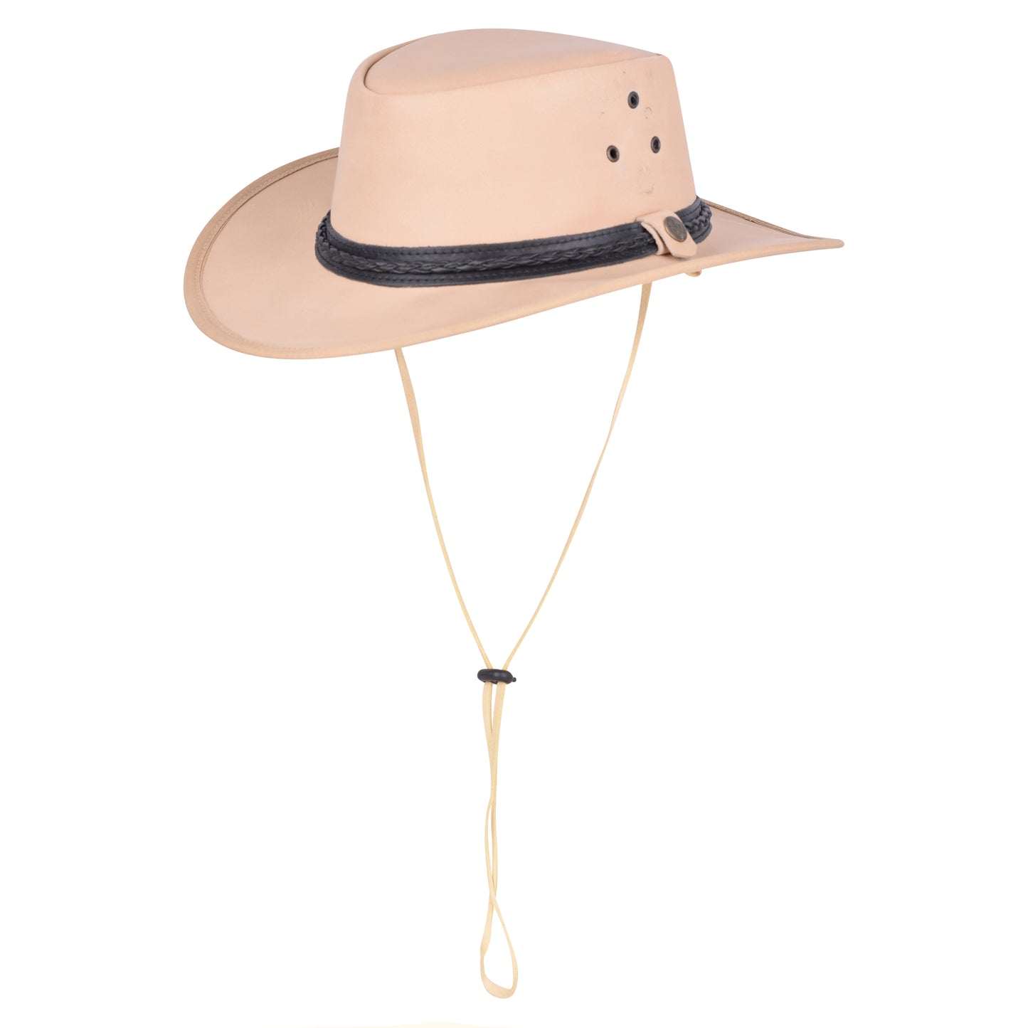 Genuine Leather Outback Cowboy Hat – Australian Bush Style