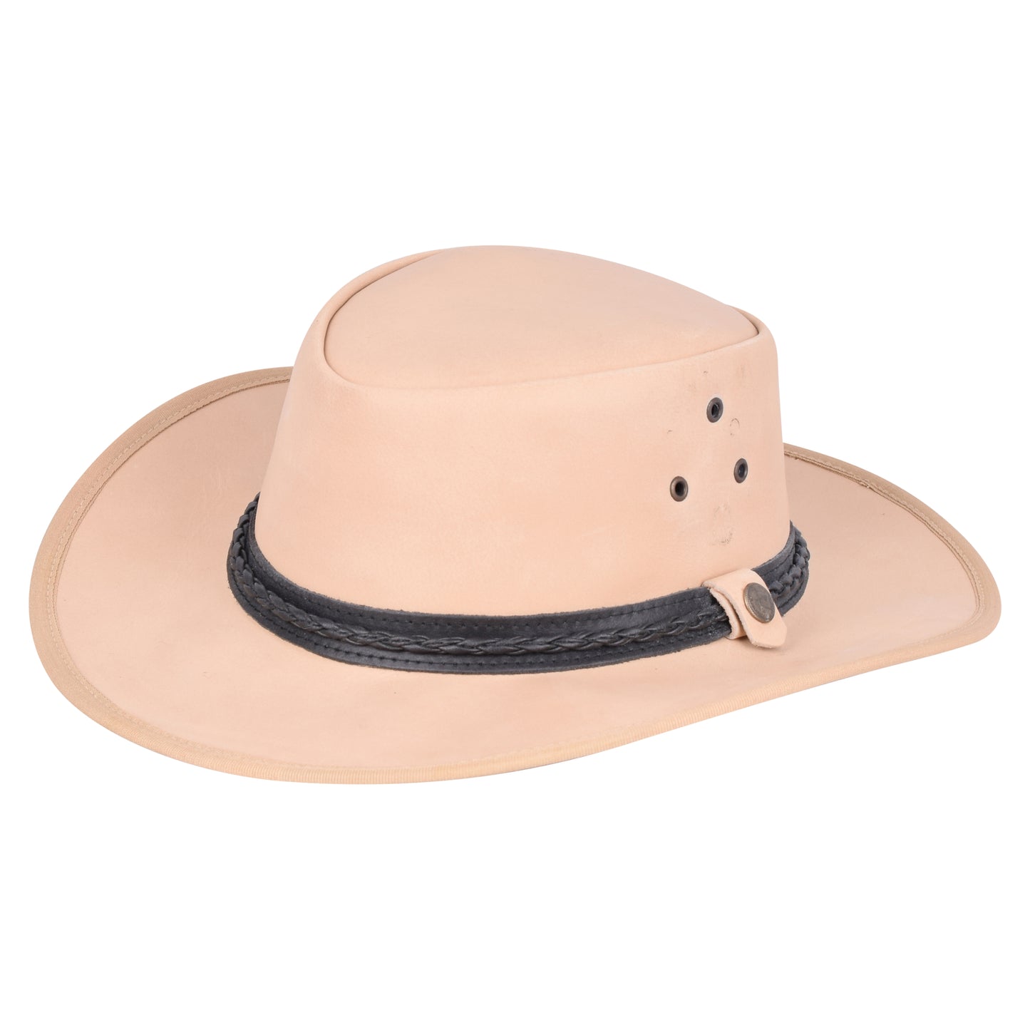 Genuine Leather Outback Cowboy Hat – Australian Bush Style