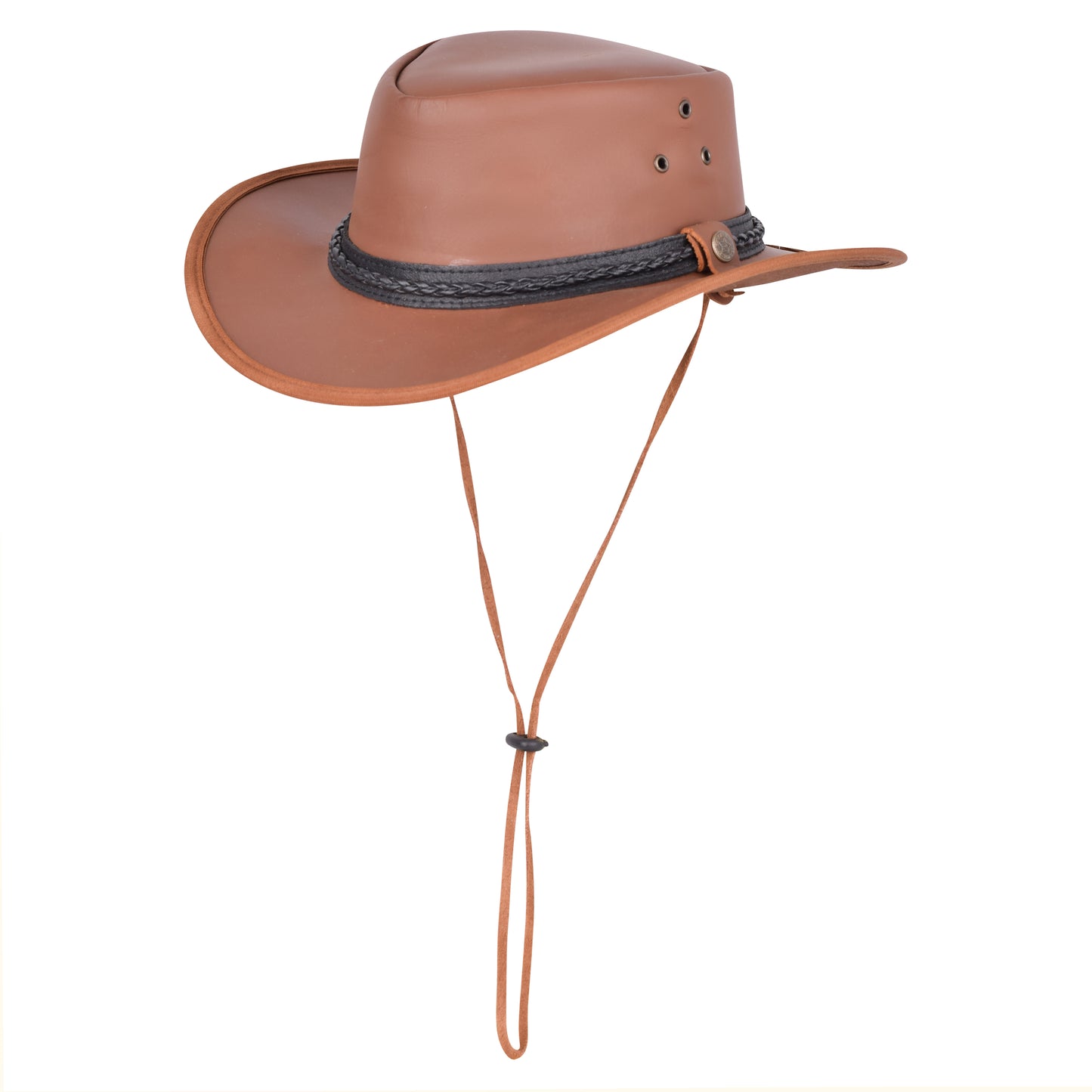 Genuine Leather Outback Cowboy Hat – Australian Bush Style