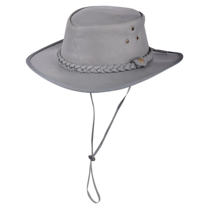Genuine Leather Outback Cowboy Hat – Braided Band