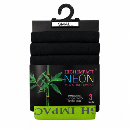 High Impact Men’s Boxer Shorts – Neon Waistband