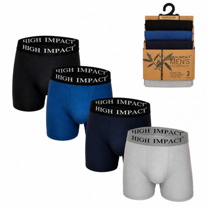 High Impact Men’s Boxer Shorts with High Impact Waistband