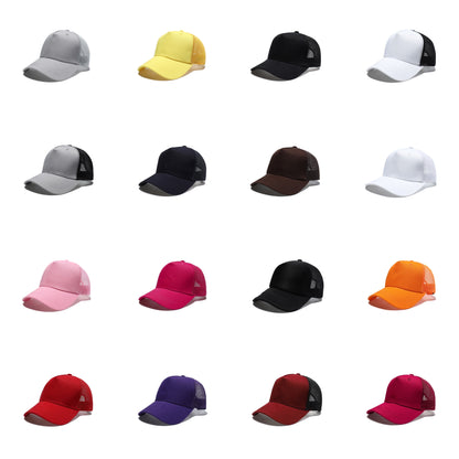 Premium Plain 5 - Panel Trucker Caps
