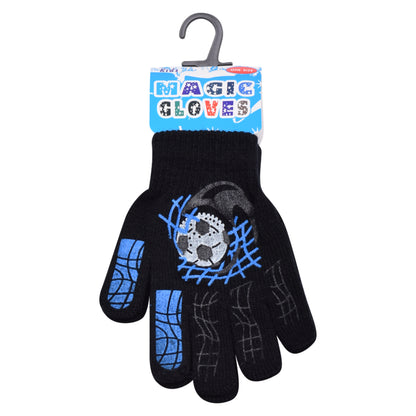 PRO HEAT™ Kids Thermal Magic Gloves - Soccer (Assorted Colours)