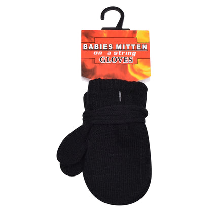 PRO HEAT™ Kids Thermal Magic Gloves - Babies Mitten (All Black)