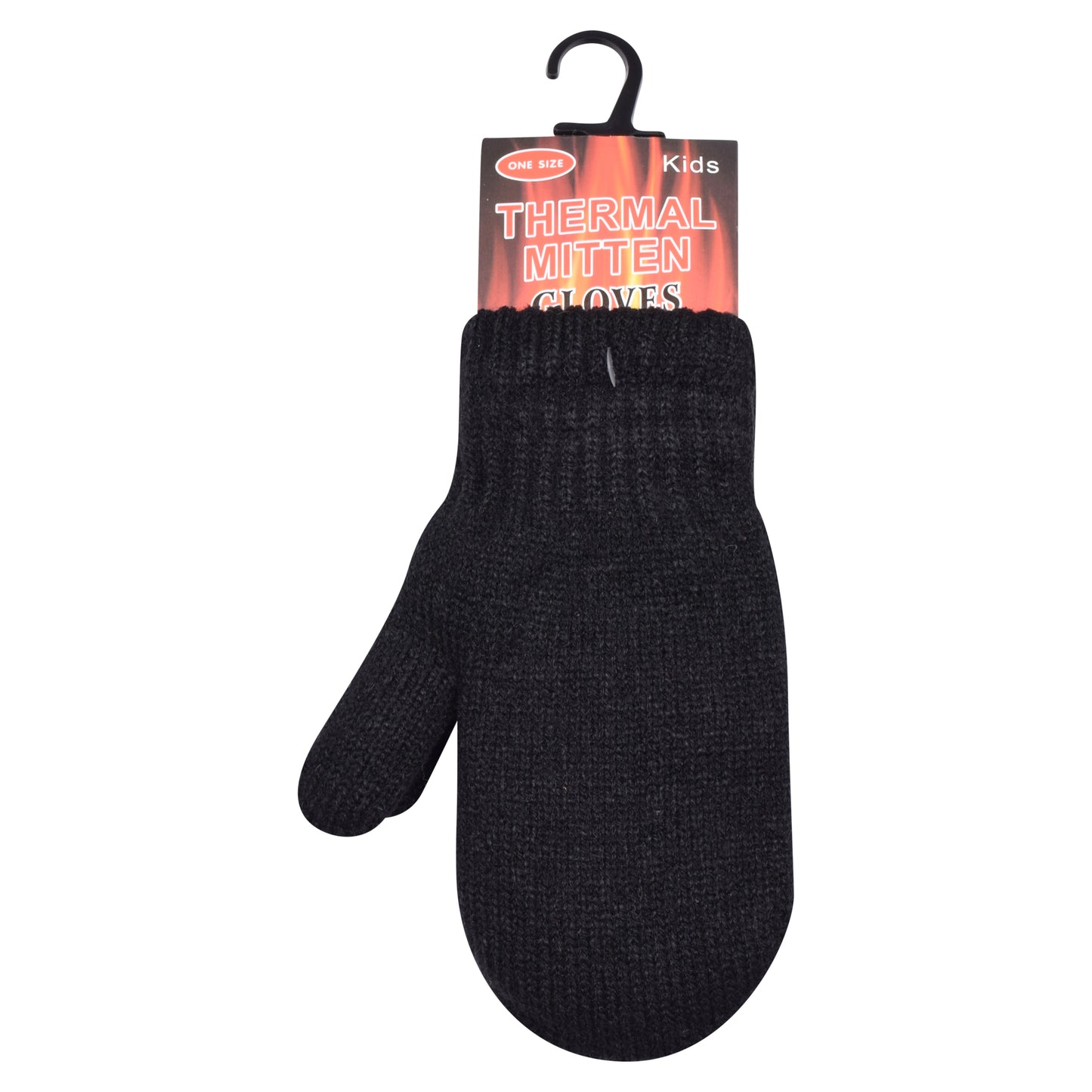 PRO HEAT™ Kids Thermal Magic Gloves - Black Mitten