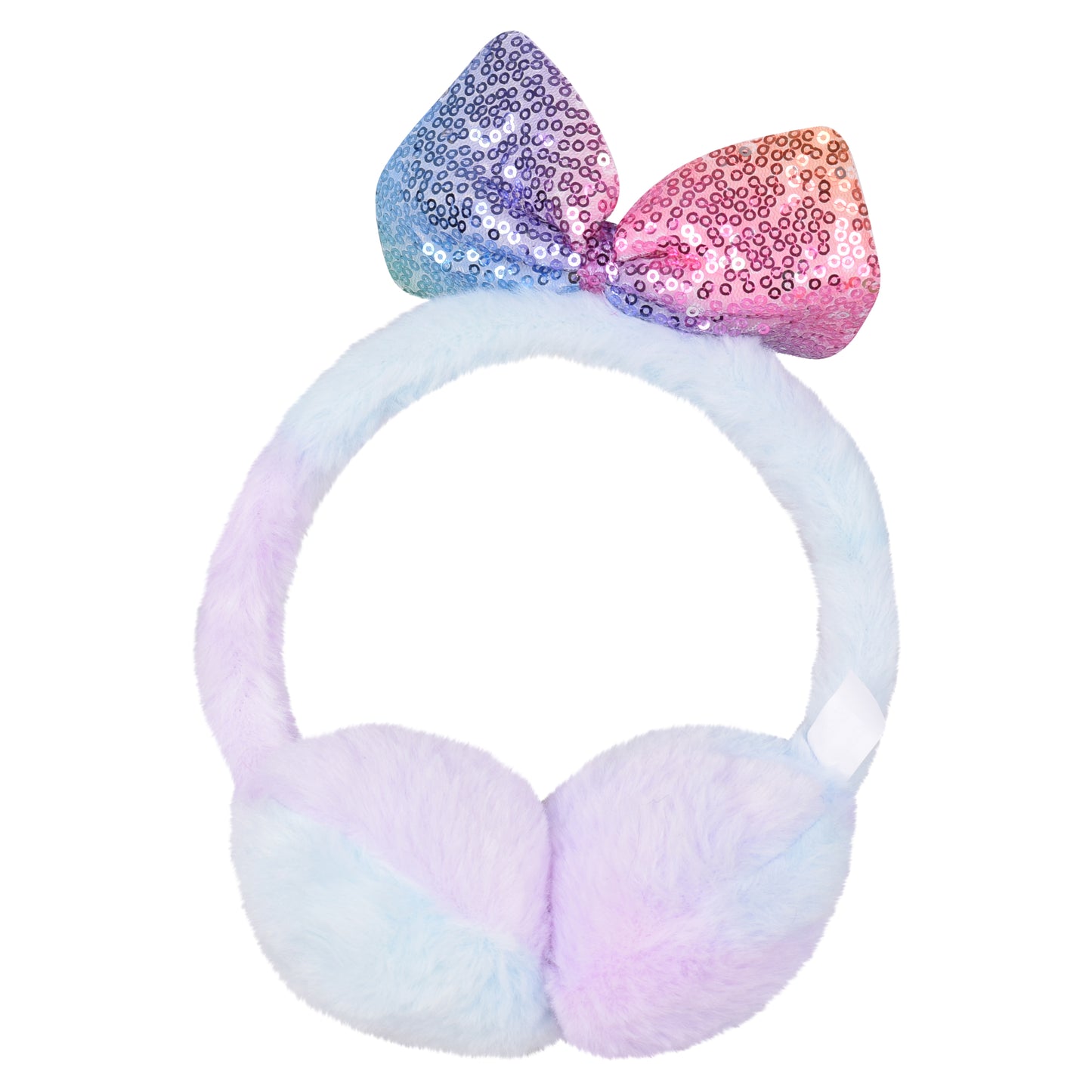 Cosy Kids Earmuffs with Magical Lights - Princess Bow (Tie Dye)