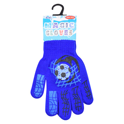 PRO HEAT™ Kids Thermal Magic Gloves - Soccer (Assorted Colours)