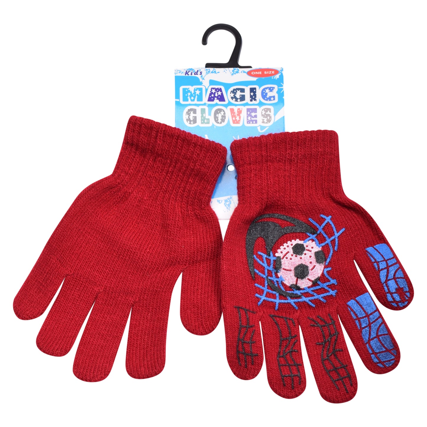 PRO HEAT™ Kids Thermal Magic Gloves - Soccer (Assorted Colours)