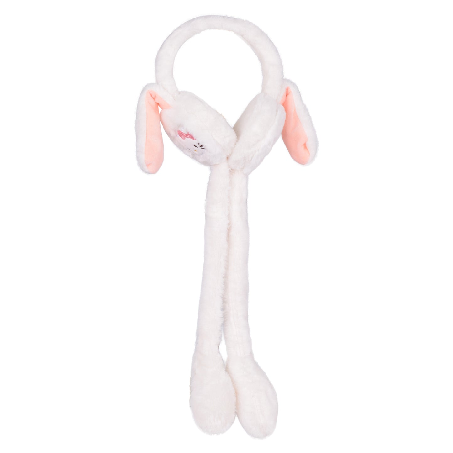 Plush Ear Moving Earmuffs With Magical Lights & Sound - Kitty