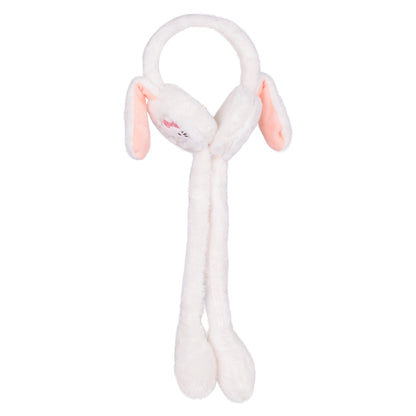 Plush Ear Moving Earmuffs With Magical Lights & Sound - Kitty