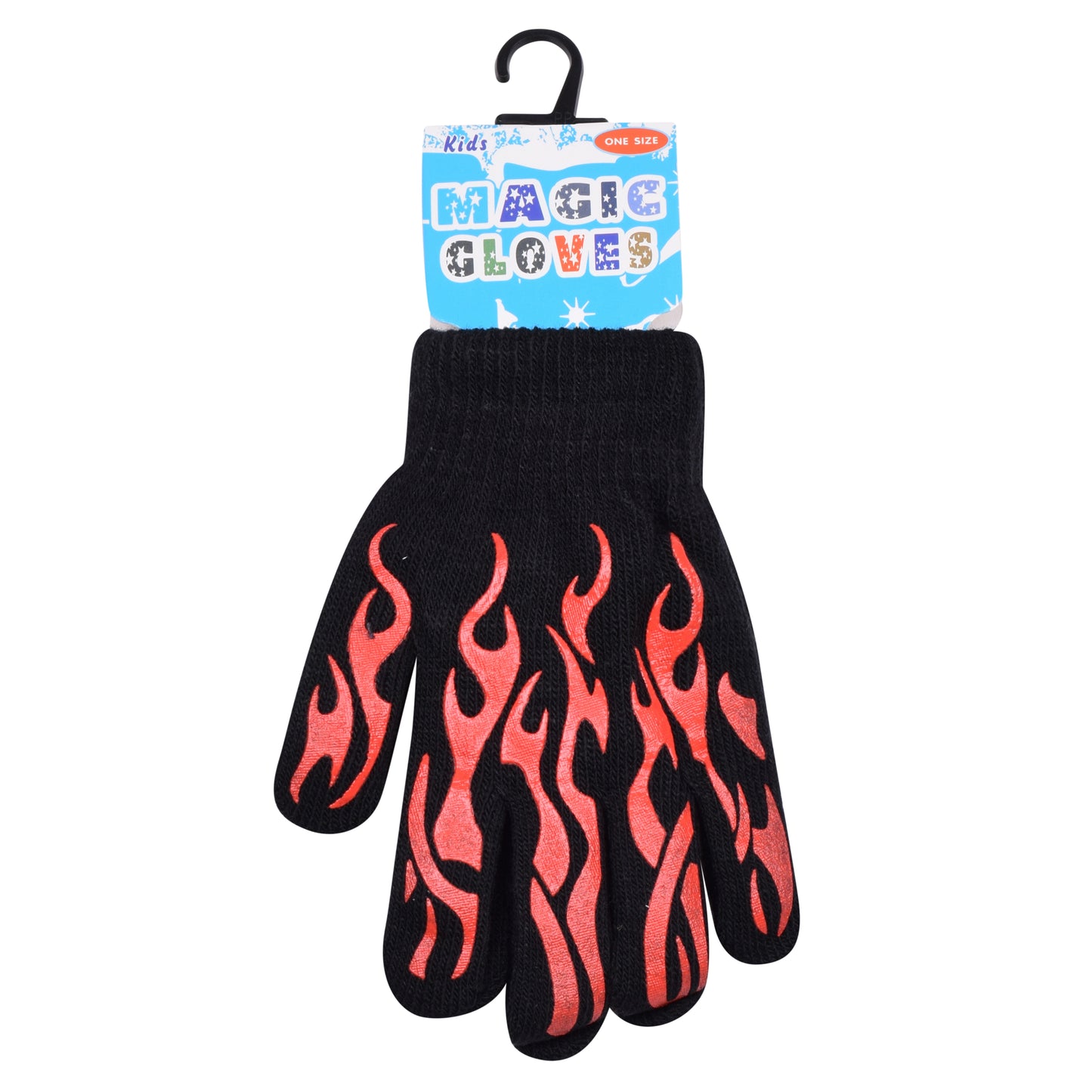 PRO HEAT™ Kids Thermal Magic Gloves - Flames (Assorted Colours)