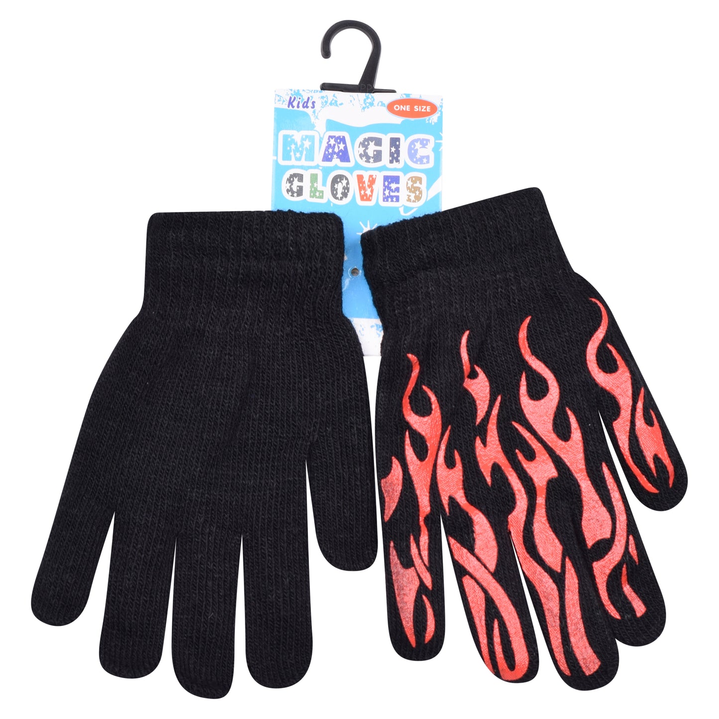 PRO HEAT™ Kids Thermal Magic Gloves - Flames (Assorted Colours)