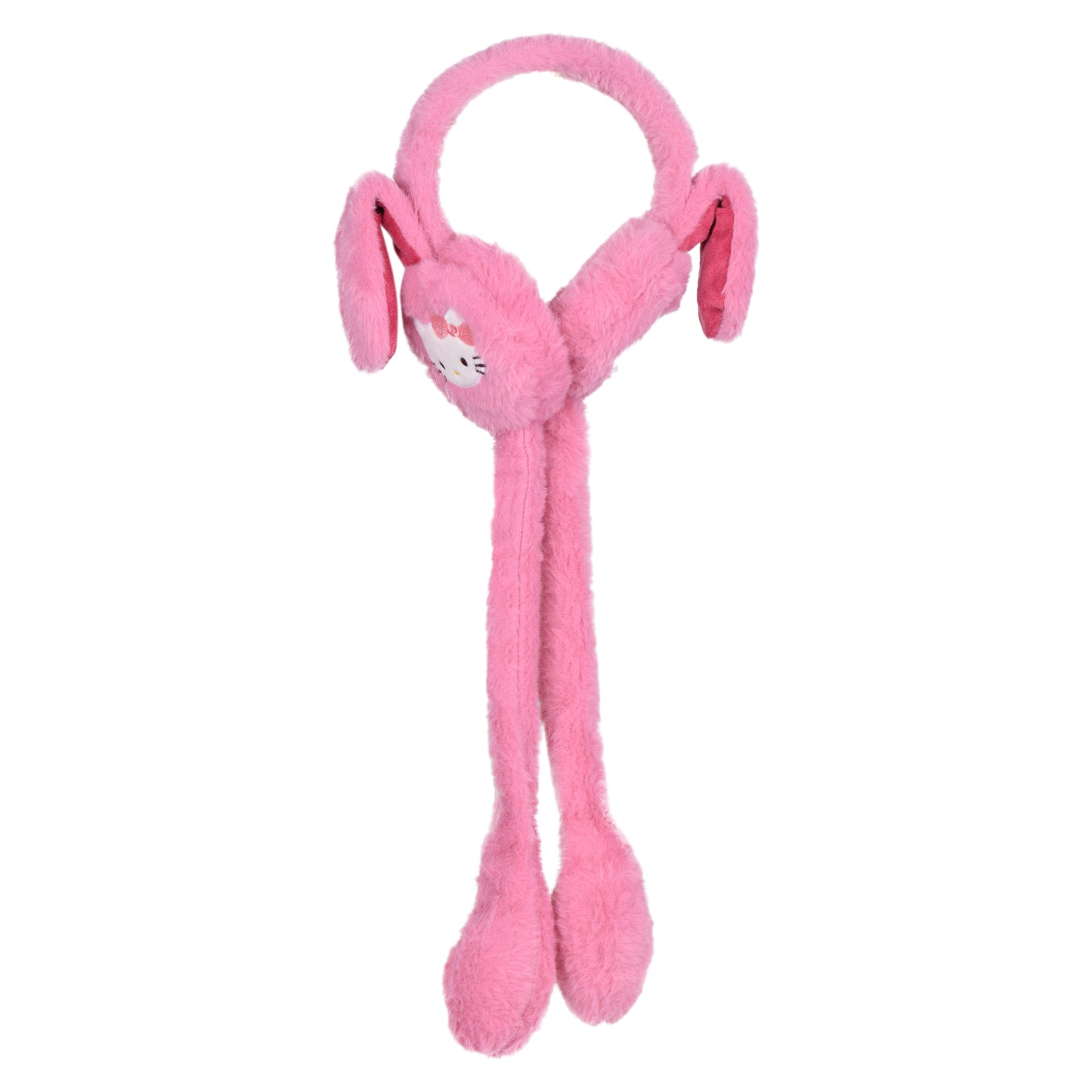 Plush Ear Moving Earmuffs With Magical Lights & Sound - Kitty