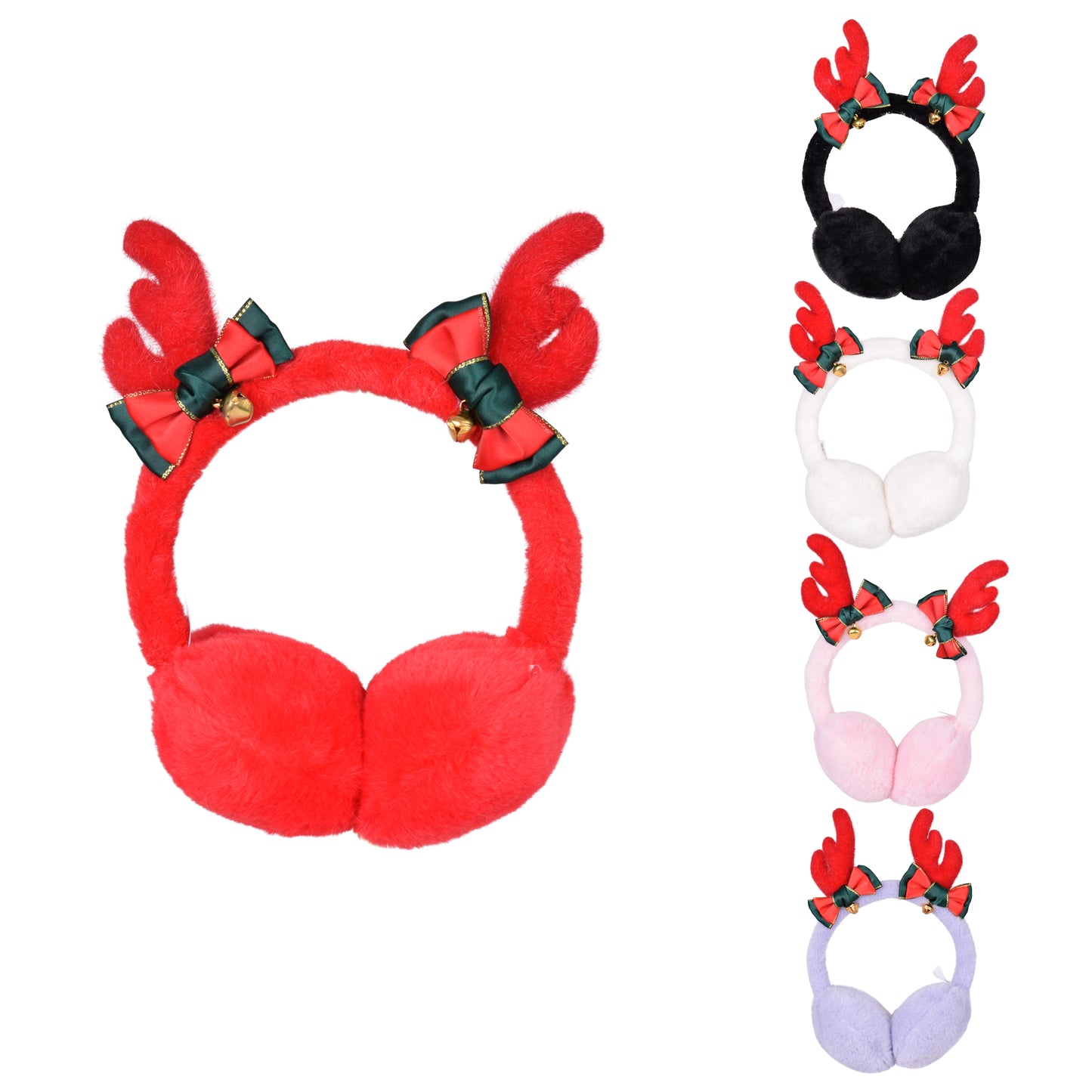 Cosy Kids Earmuffs with Magical Lights - Jingle Bells