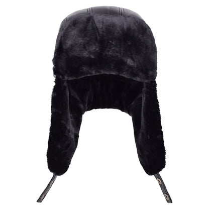 Royal Stallion Faux Leather Trapper Hat – Faux Fur Lined