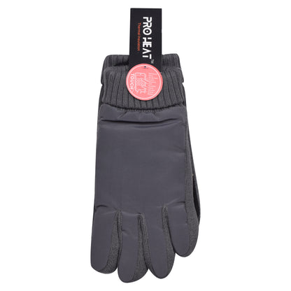 Mens Showerproof Knitted Gloves - Assorted (12 Pairs)