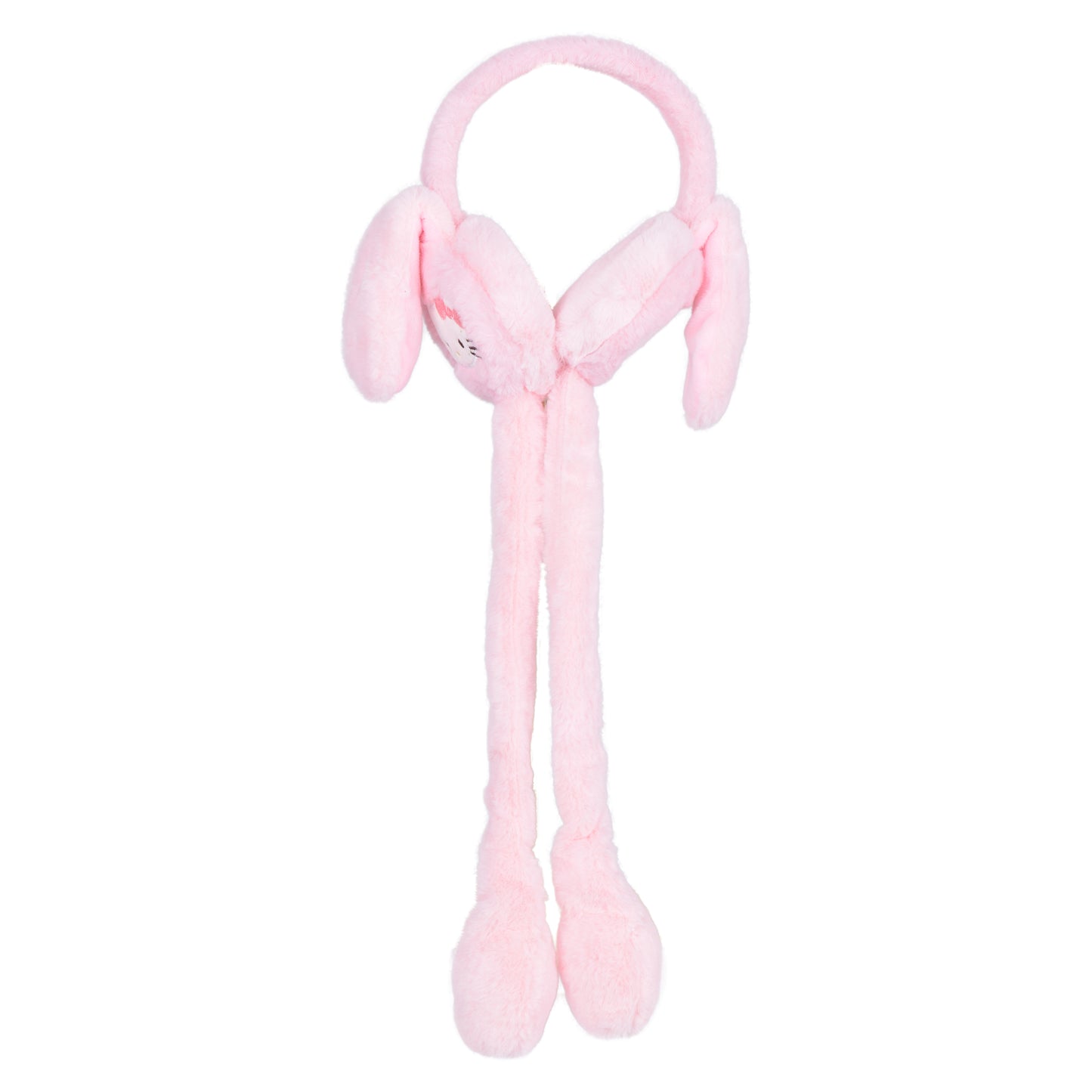 Plush Ear Moving Earmuffs With Magical Lights & Sound - Kitty